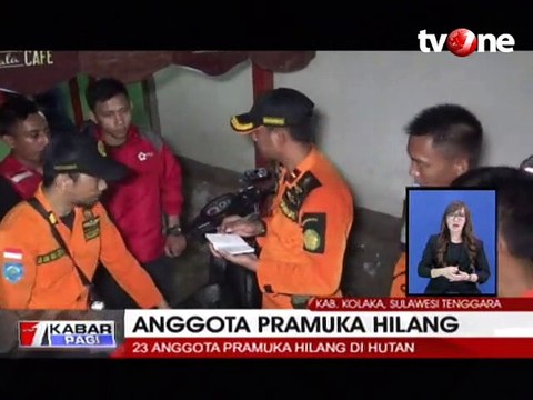 23 Siswa SMP Anggota Pramuka Hilang di Hutan
