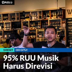 95% RUU Musik Harus Direvisi