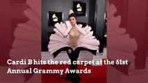 Cardi B Blows It Up At The Grammys