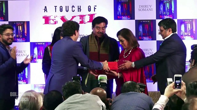 UNCUT - Dhruv Somani's A Touch Of Evil Book Launch Shatrughan Sinha. Poonam Sinha