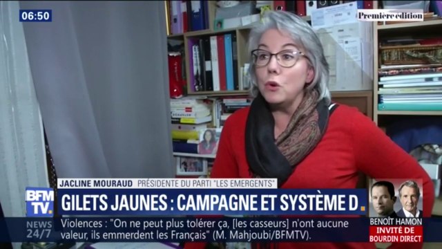 Avec Les émergents , Jacline Mouraud vise les élections municipales