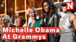 Watch: Michelle Obama Surprises Crowd At 2019 Grammys