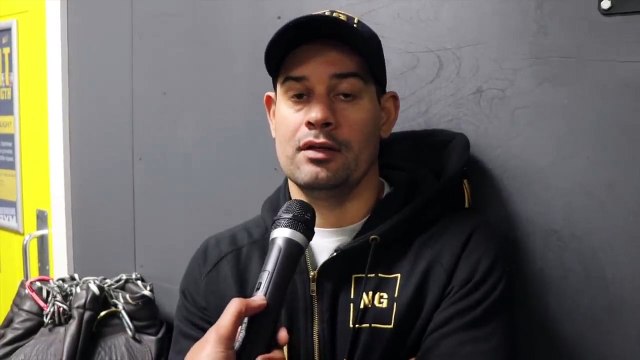 'SO FAR CHRIS EUBANK IS LISTENING. ON THE NIGHT OF FIGHT ..YOU NEVER KNOW' -NEW TRAINER NATE VASQUEZ