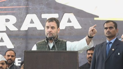 PM Modi has no credibility left: Rahul Gandhi at Naidu’s strike