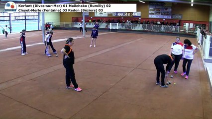 Demi-finales, cinquième étape du Super 16 féminin, Fareins 2019