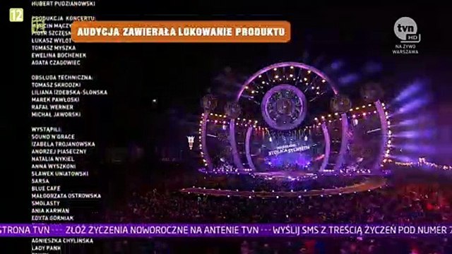 Stolica Sylwestra Warszawa 2018 Tyłówka