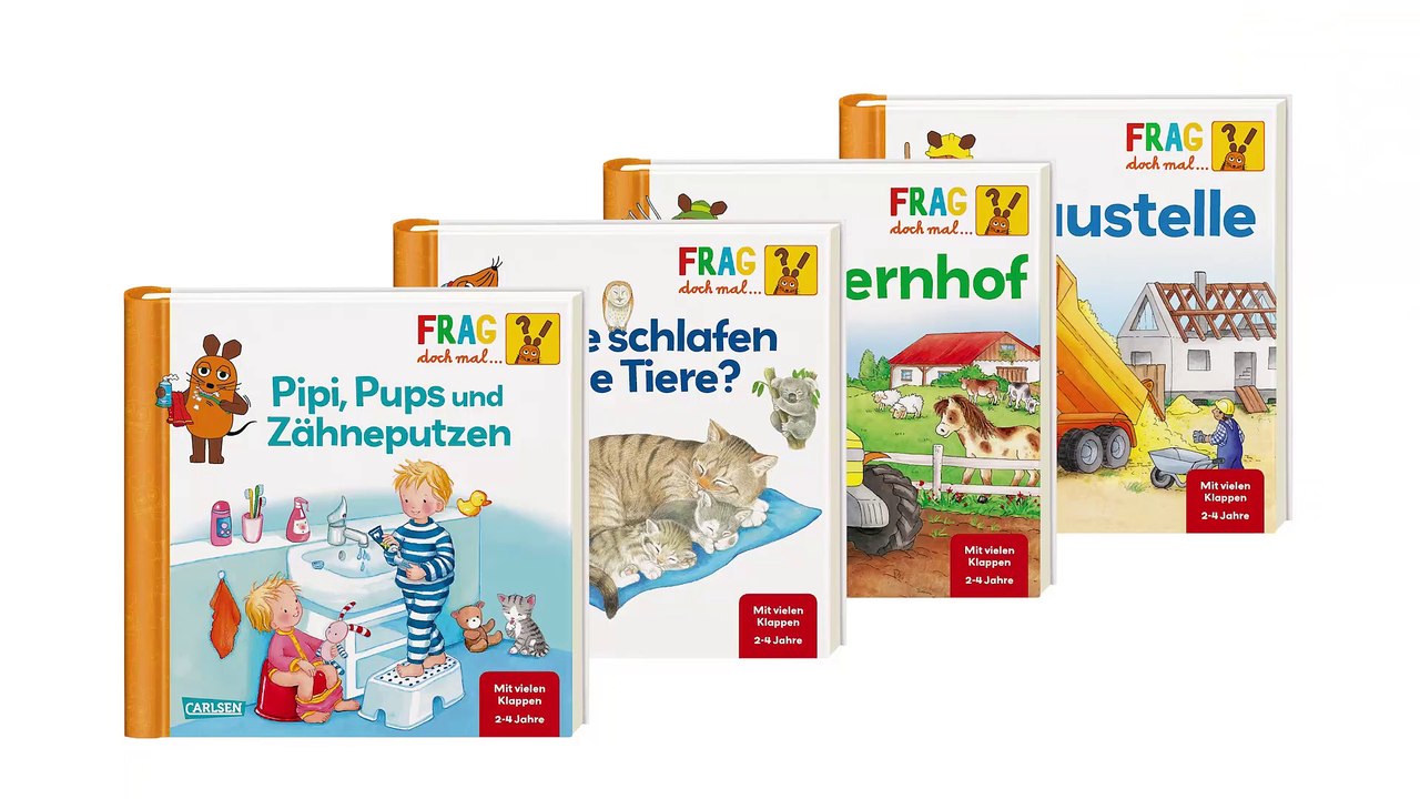 Trailer zur 'Frag doch mal die Maus'-Buchreihe vom Carlsen Verlag