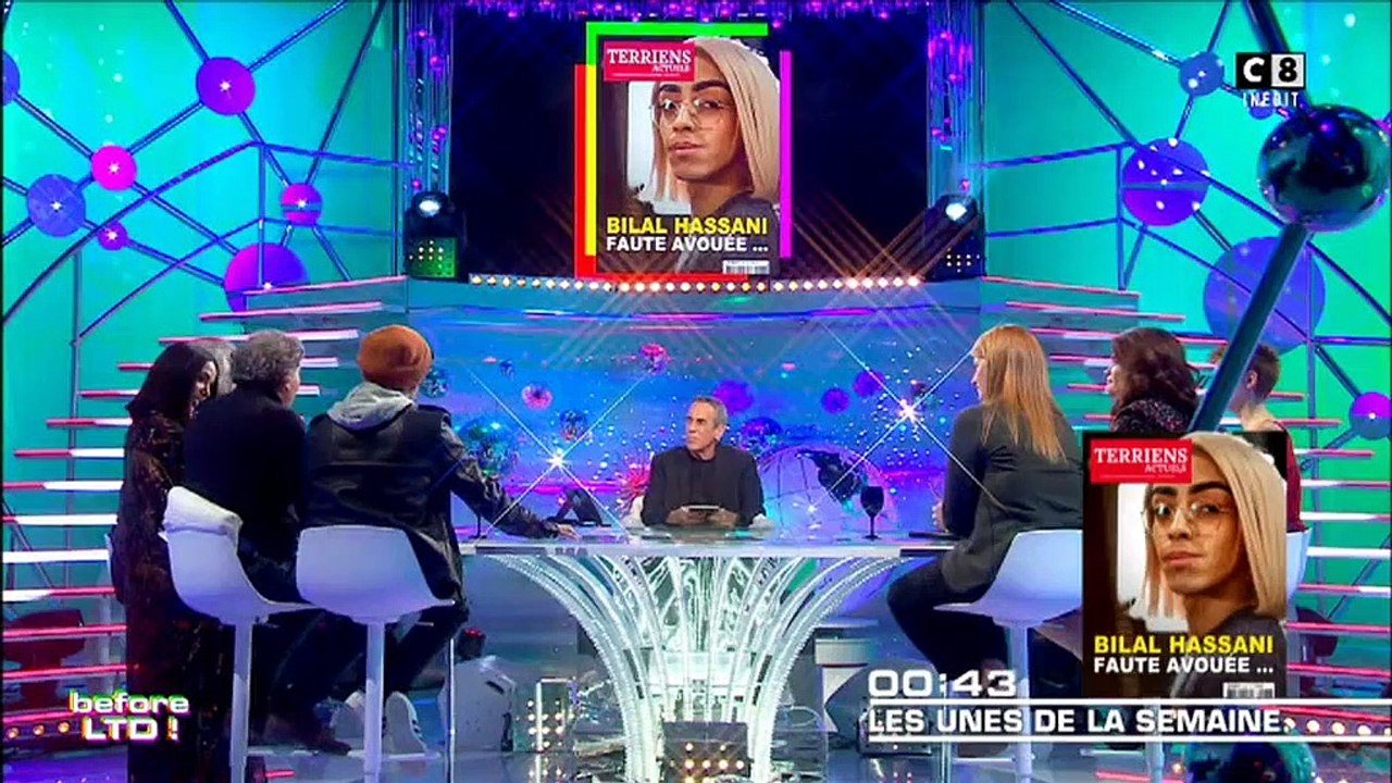 Un chroniqueur des "Terriens du dimanche" prend la défense de Bilal Hassani : "Bienvenue à Tel-Aviv" - Regardez