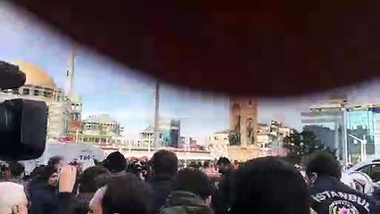 Polisten HDP'lilere: Yaptığınız yürüyüş yasal değildir