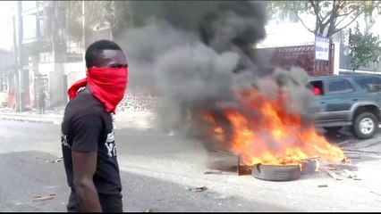 Haiti: People protest demanding President Moise's resignation