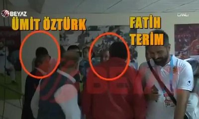 Ümit Öztürk'ün olay görüntüsü