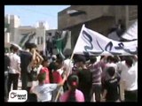 المظاهرات في سوريا جمعة إدلب مقبرة الطائرات