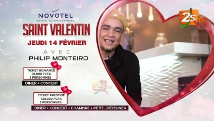 SPÉCIALE ST VALENTIN AVEC PHILIP MONTEIRO AU NOVOTEL