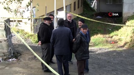 Rize’de çatlamalar nedeniyle tahliye edilen 8 katlı binada inceleme çalışmaları başladı