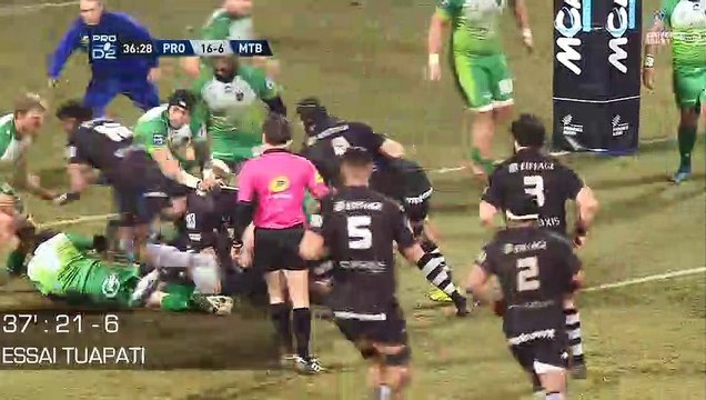 Résumé Provence Rugby / Montauban