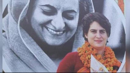 Priyanka Gandhi के UP Roadshow में Congress का संदेश, Indira is Back | वनइंडिया हिंदी