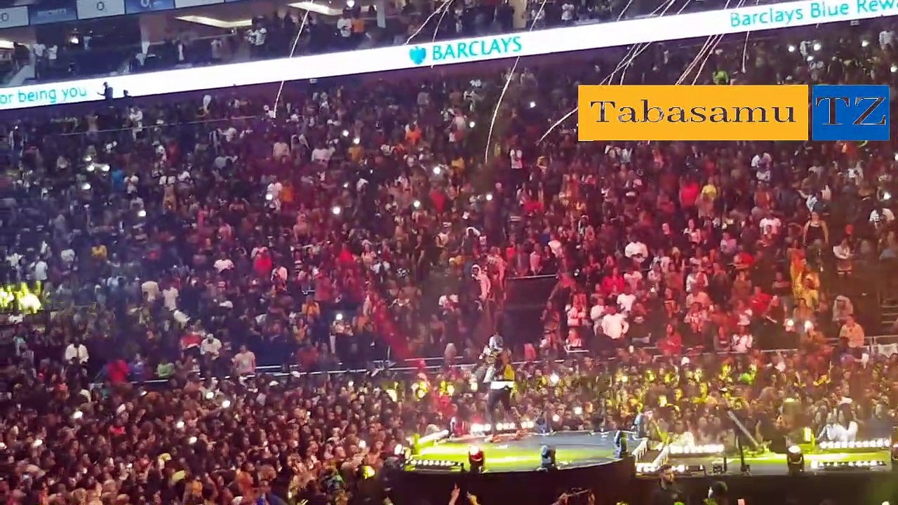 Davido sold out 02 Arena London on stage  ( Part 2 )