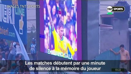 Hommage des clubs de foot argentins à Emiliano Sala