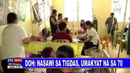 DOH: Nasawi sa tigdas, umakyat na sa 70
