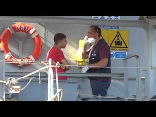 Hêzên deryayî yên îtalî - Jiyana 834 penaberî di nav wan de 482 sûrî rizgar dike