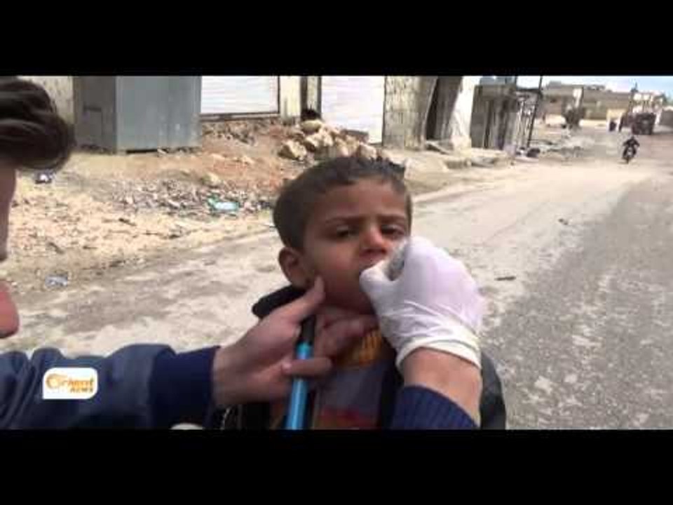 Li gundewarê Helebê yê bakur kampaniya derzîkirina zarokan