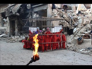 شاهد...السوريون أيضا يموتون حرقا والأسد يسبق البغدادي - هنا سوريا