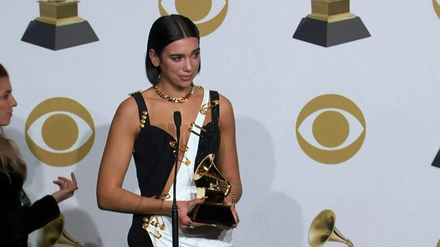 Dua Lipa explains dig at sexist step up Grammy comments