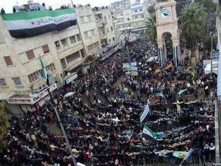 شاهد.. أكثر ما يخيف بشار الأسد يعود للساحات السورية - هنا سوريا