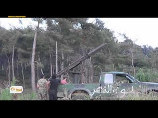 استهداف مقرات النظام والشبيحة في ريف اللاذقية نصرة للزبداني