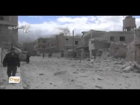 Firokeyên rêjîmê Idlib û gundewarê topbaran dikin