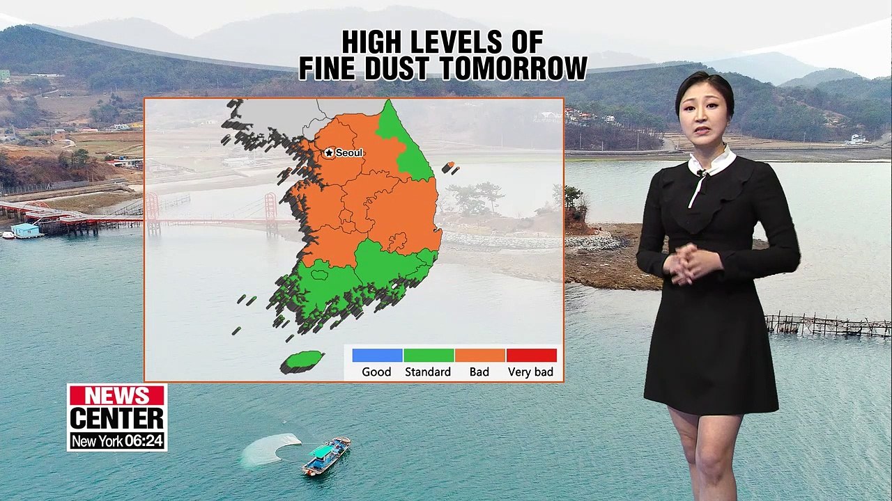 Milder weather with high levels of fine dust _ 021119