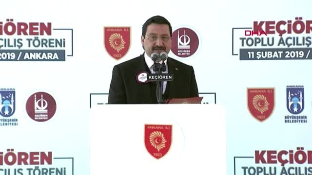 Erdoğan, Keçiören'deki Toplu Açılış Töreninde Konuştu -1