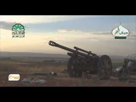 Firokeyên Rûsî gundewarê Helebê topbaran dikin