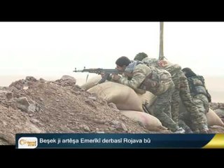 Beşek ji artêşa Emerîkî derbasî Rojava bû