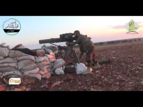 Firokeyên Rûsî bajarê Telbîsê li Himsê topbaran dikin