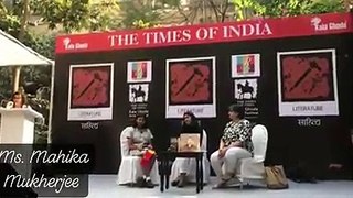 Mahika Mukherjee on the Children's Panel of Authors at the #KalaGhodaArtsFestival