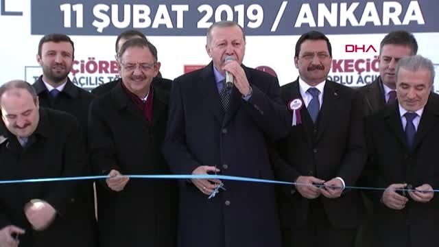 Erdoğan, Keçiören'deki Toplu Açılış Töreninde Konuştu -7