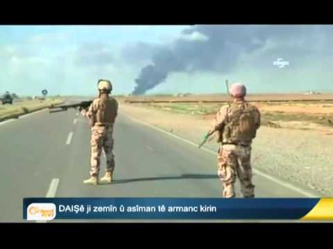 Hêzên demoqratîk 3 gundan li Eyn Îsa kontrol kirin