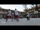 مباراة ودية بكرة السلة بين فريقي دوما وعربين في الغوطة