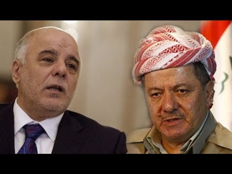 العبادي يعتبر استفتاء كردستان من الماضي وبارزاني يرد عليه