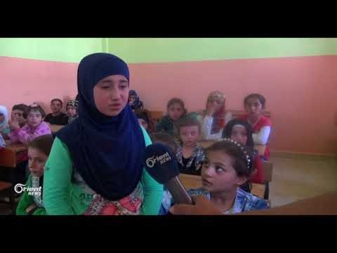 عودة الطلاب تدريجيا إلى مدارسهم المدمرة بريف حلب
