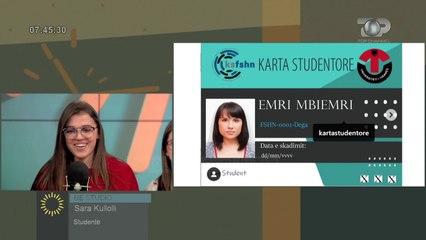 Wake Up/ Studentët e UT e gjejnë vetë zgjidhjen për kartën studentore