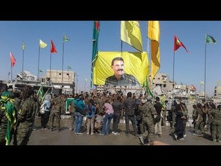 صورة أوجلان تثير الجدل في الرقة.. تحرير أم غزو إيديولوجي!     #هنا_سوريا