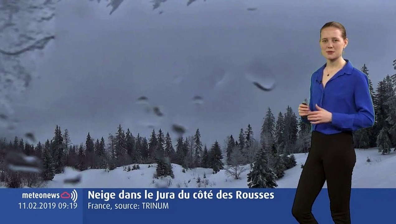 La météo du mardi  12 février 2019 en Lorraine et Franche-Comté