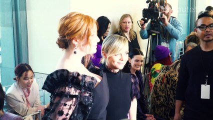 Debra Messing, Mariska Hargitay, Christina Ricci and More Front Row for Christian Siriano's Fall 2019 NYFW Show