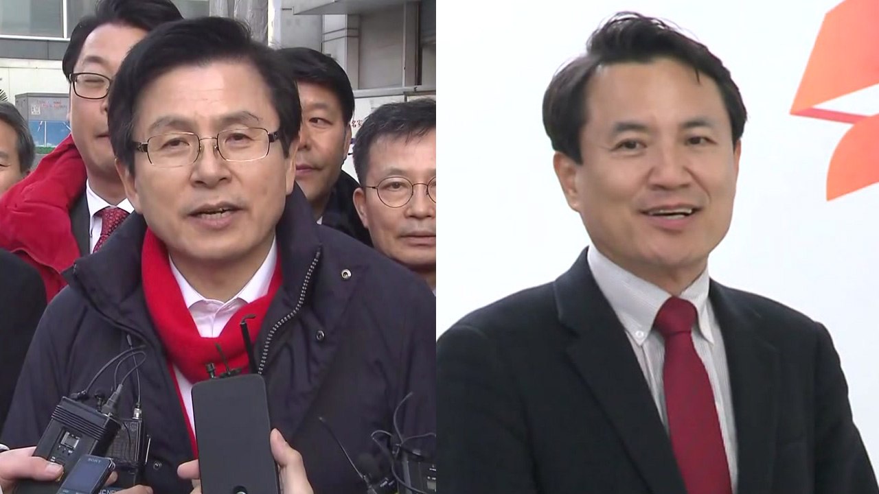 황교안 vs 김진태, '반쪽 전당대회'?..."오세훈 고심 중" / YTN