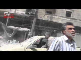 Di roja 9emîn de topbarana rêjîmê li ser Helebê didome