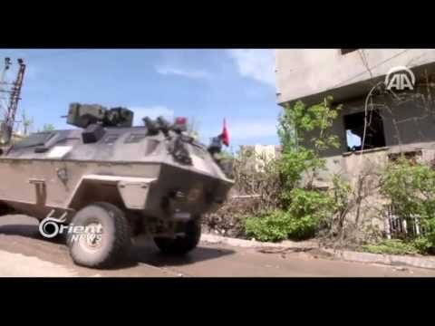 Bajarê Şirnexê di bin topbaranê de ye