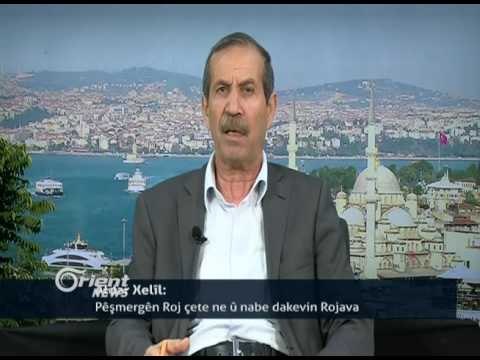 Ehmed Qasim - Şirovkarê siyasî û Şervan Dêrkî - Berdevkê fermî yê Pêşmergên Roj