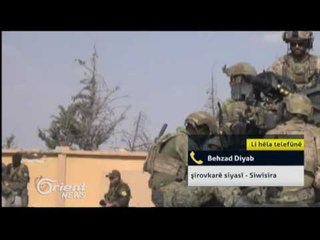 Leşkerên Tirk hin rêbend li bakurê gundê Hemam